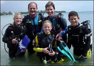 Family Diving!