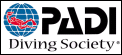 PADI Diving Society member